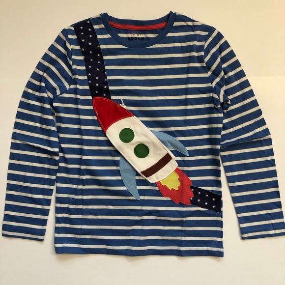 NWOT Mini Boden Novelty Bag T-shirt - Picture 4 of 6